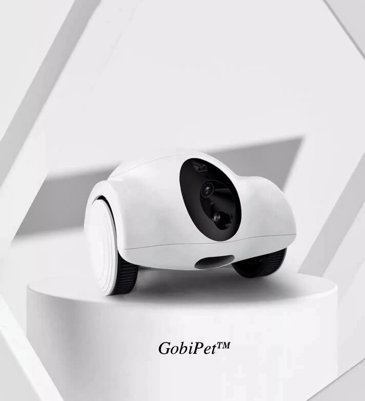 GobiPet™ - GULIGULI Haustier Begleiter Roboter mit beweglicher Überwachungskamera - GobiPet