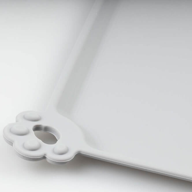 Duvoplus Silikon- Platzdeckchen grau - GobiPet